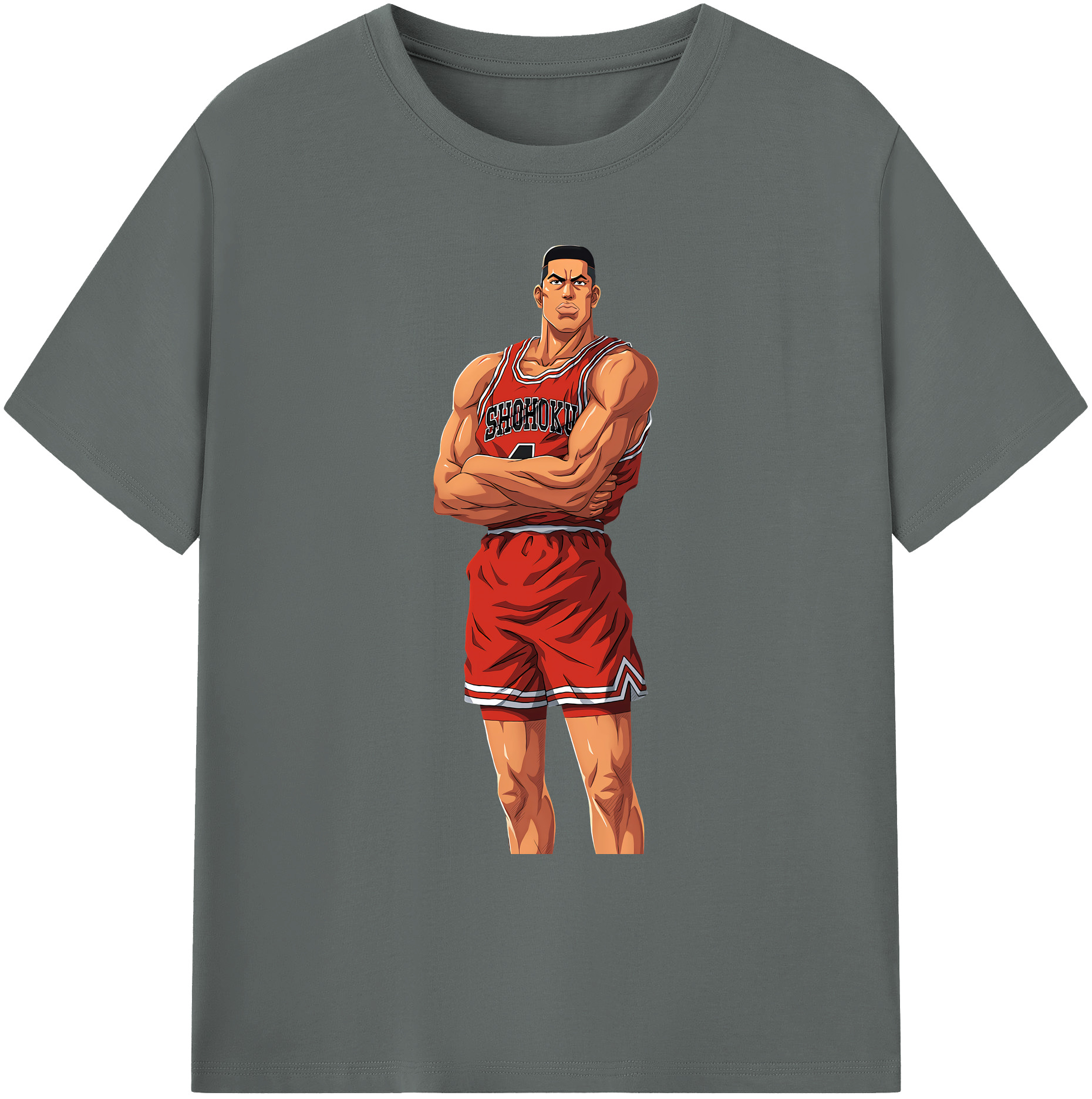 （画像用） SLAM DUNK／スラムダンク 綿100％ メンズ半袖Tシャツ｜肌触りやわらか＆通気性